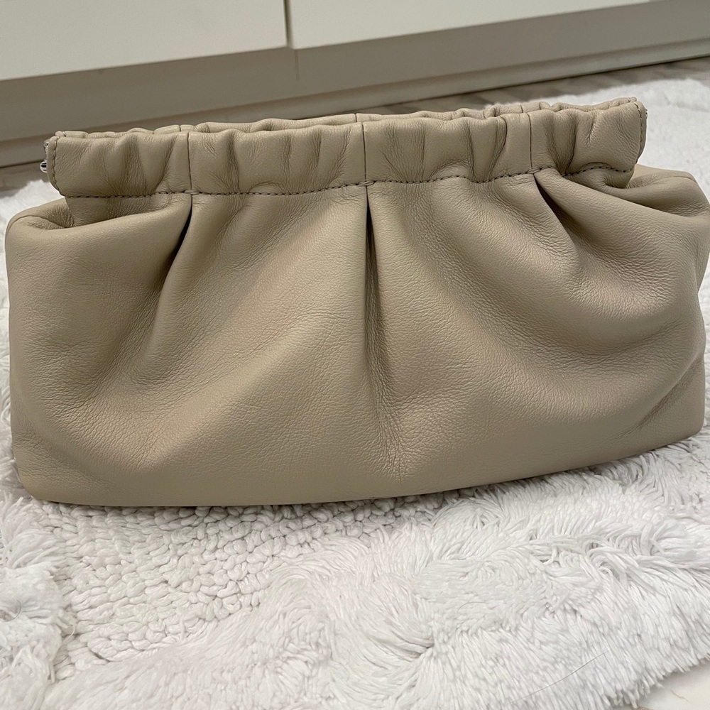 Theory Leather Clutch